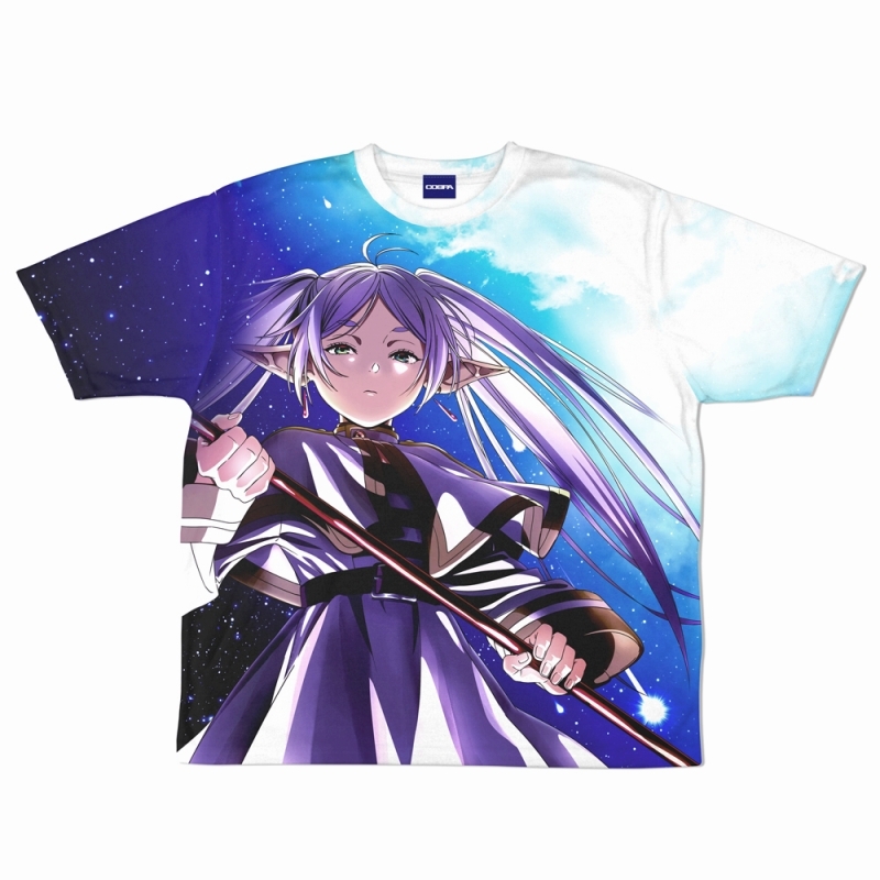 葬送のフリーレン フリーレン 両面フルグラフィックTシャツ/S Image 2 | AniSmile