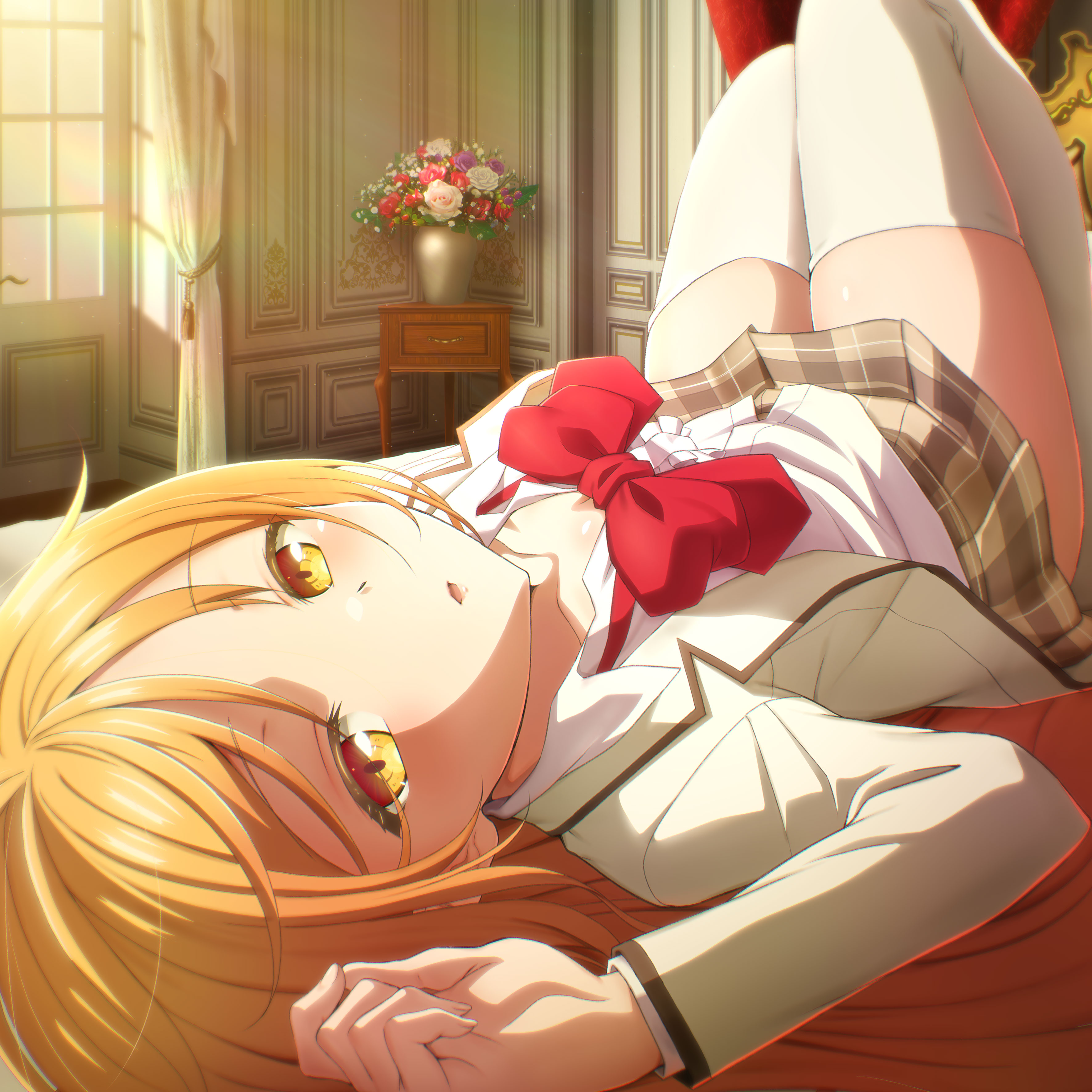 才女のお世話 クッションカバー - AniSmile