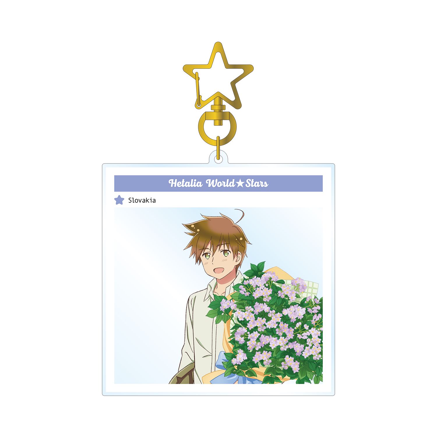 アニメ「ヘタリア World★Stars」 スロバキア フォトフレーム風BIGアクリルキーホルダー 画像 2 | AniSmile