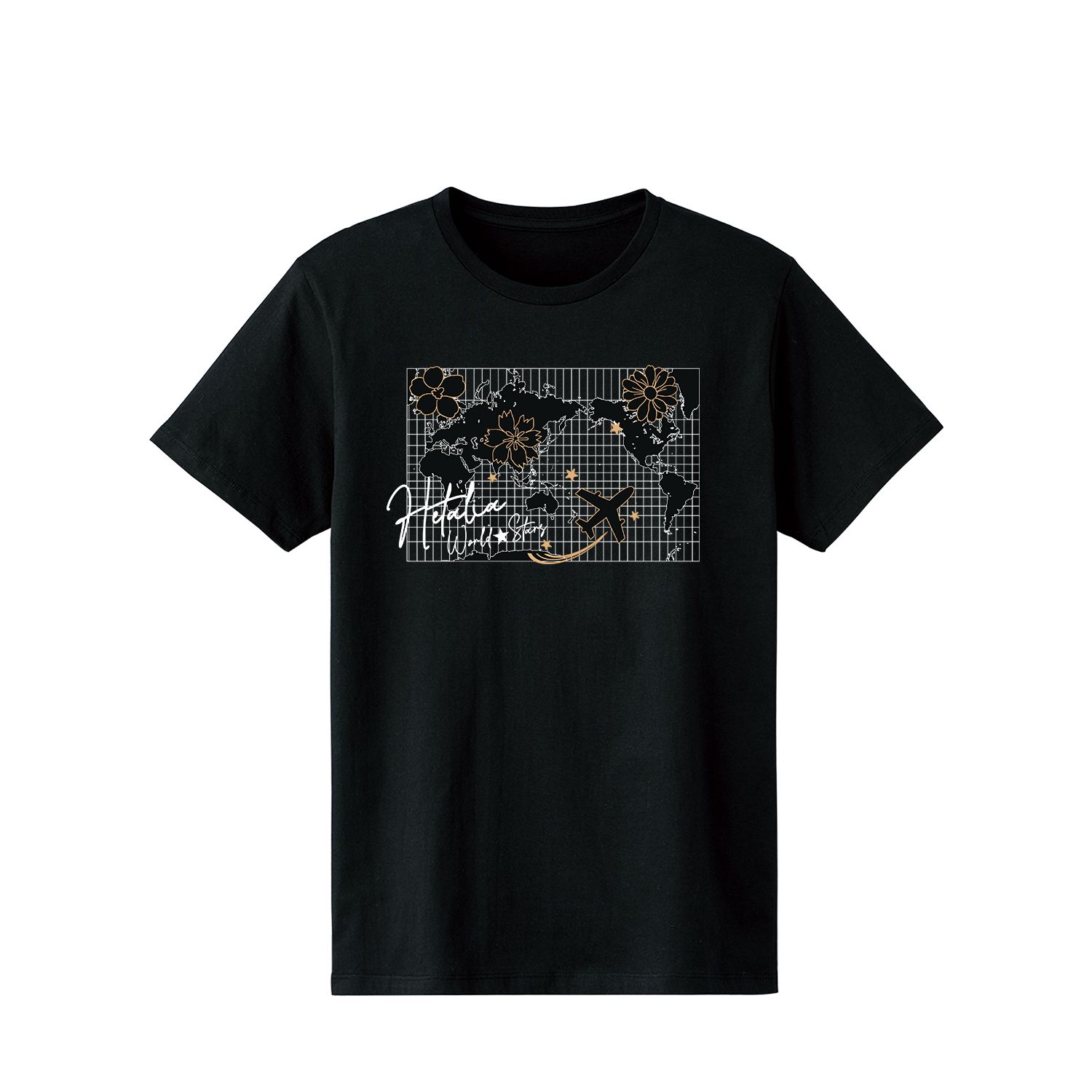 アニメ「ヘタリア World★Stars」 Tシャツ ver.Aレディース(サイズ/XXL) - 公式商品画像 | AniSmile
