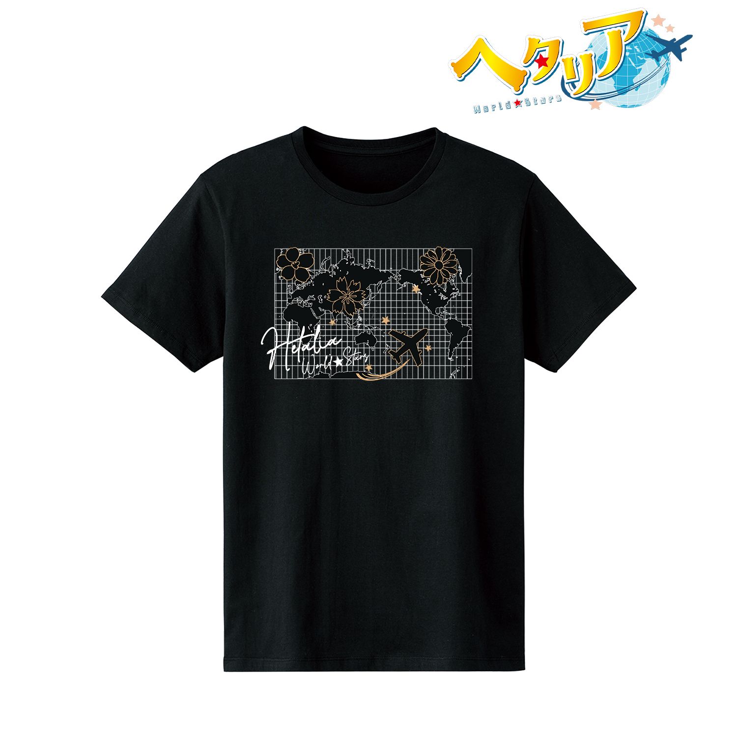アニメ「ヘタリア World★Stars」 Tシャツ ver.Aレディース(サイズ/XXL) 画像 2 | AniSmile