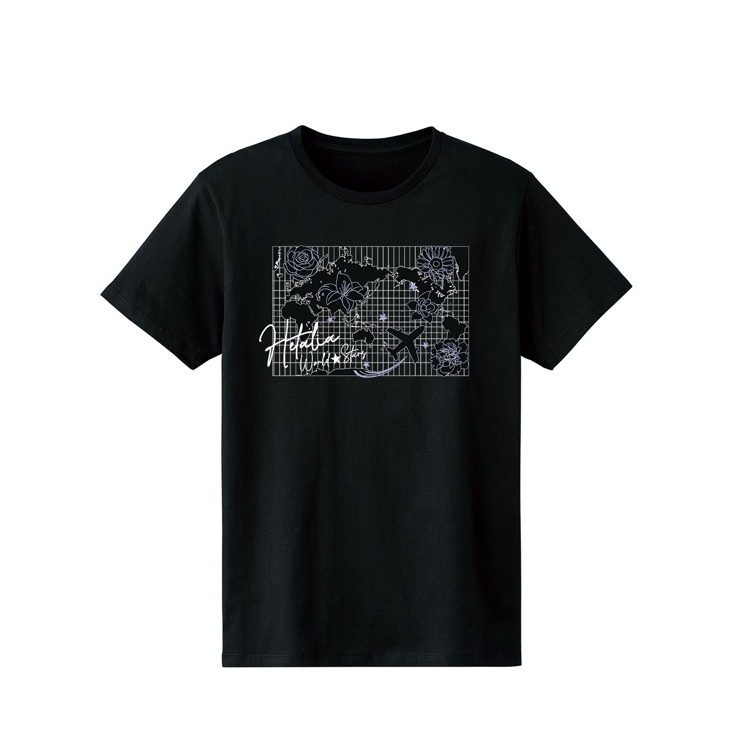 アニメ「ヘタリア World★Stars」 Tシャツ ver.Bレディース(サイズ/L) - 公式商品画像 | AniSmile