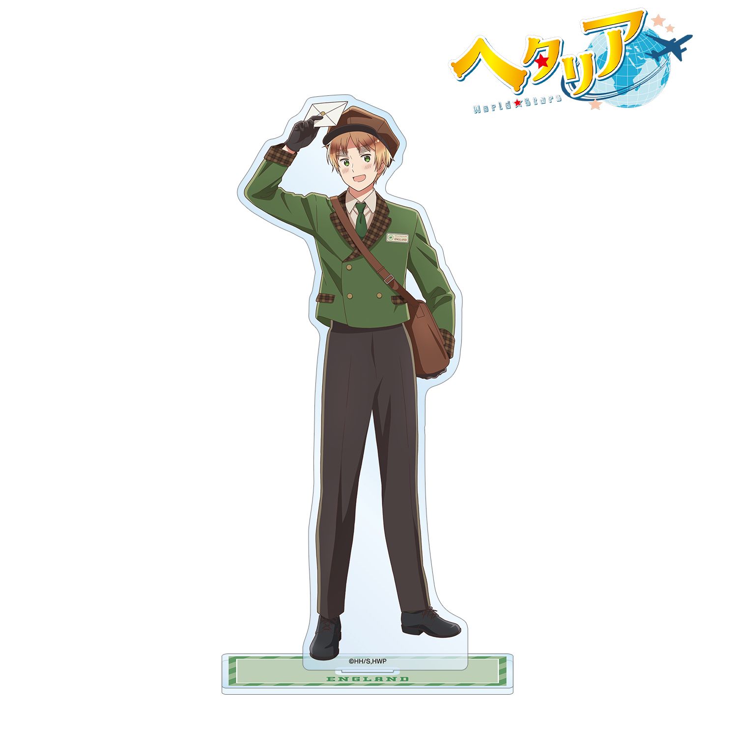 アニメ「ヘタリア World★Stars」 描き下ろし イギリス 郵便屋ver. BIGアクリルスタンド Image 2 | AniSmile