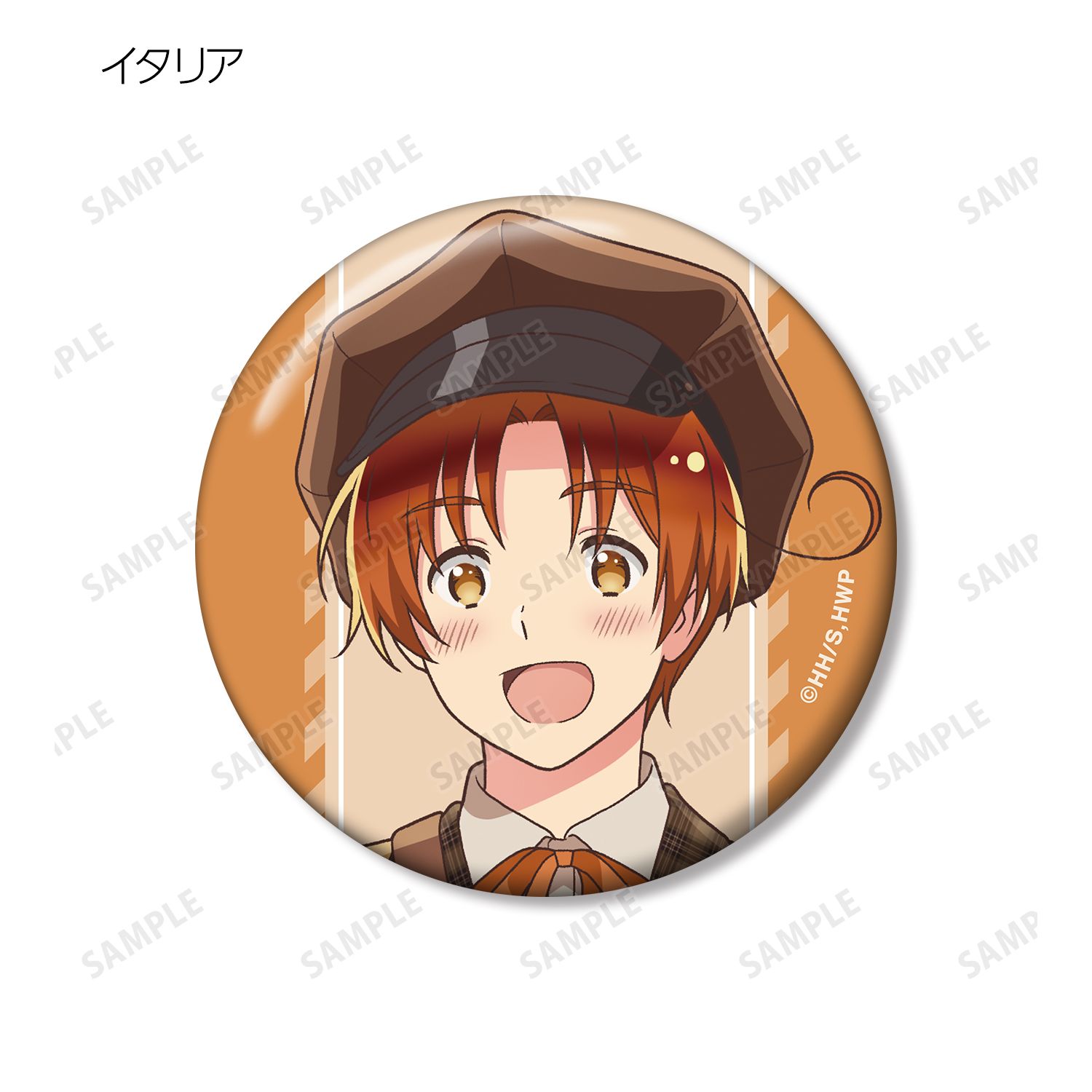アニメ「ヘタリア World★Stars」 描き下ろし 郵便屋ver. トレーディング缶バッジ(単位/単品) 画像 3 | AniSmile