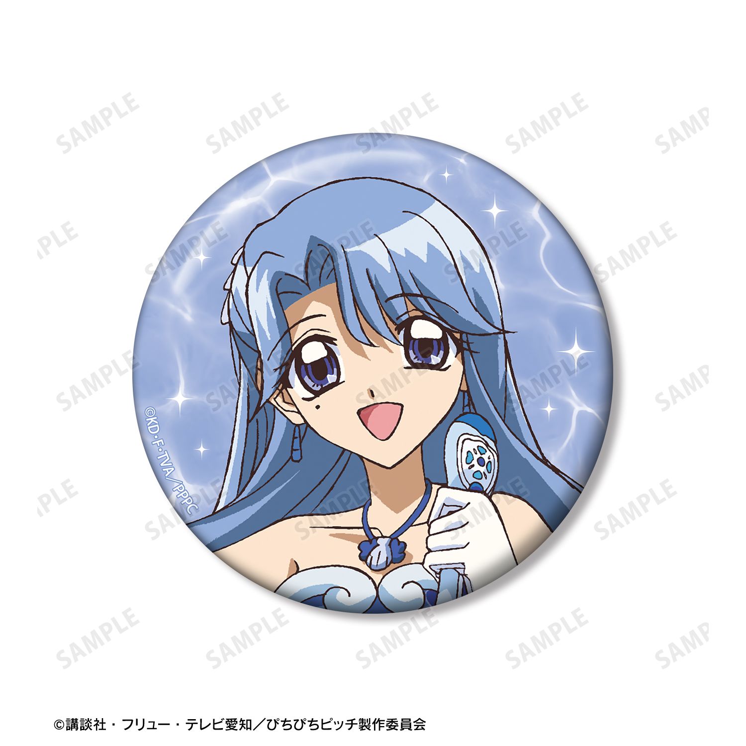 アニメ「ぴちぴちピッチ」 ノエル 75mm推しゴト缶バッジセット Image 2 | AniSmile