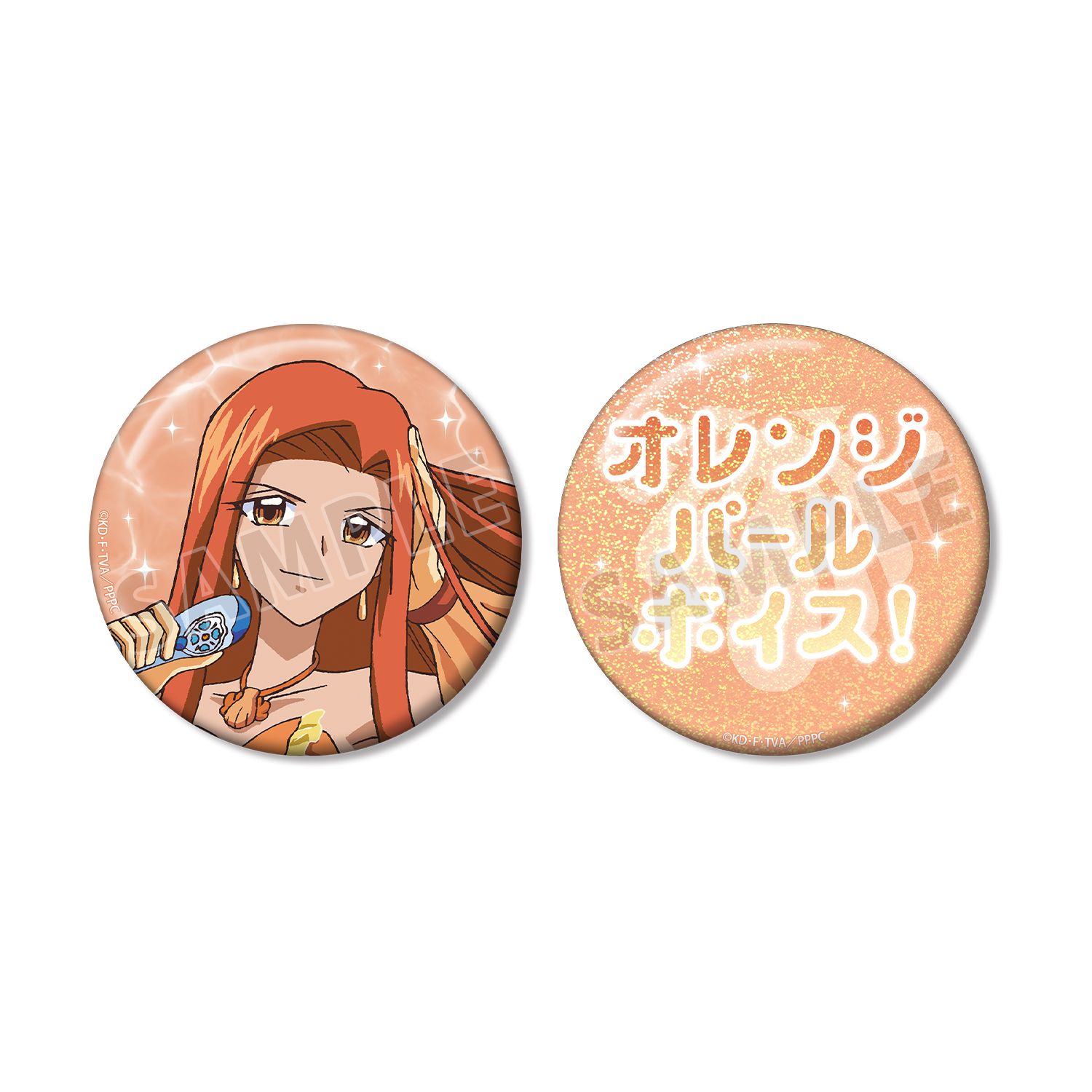 アニメ「ぴちぴちピッチ」 沙羅 75mm推しゴト缶バッジセット - AniSmile