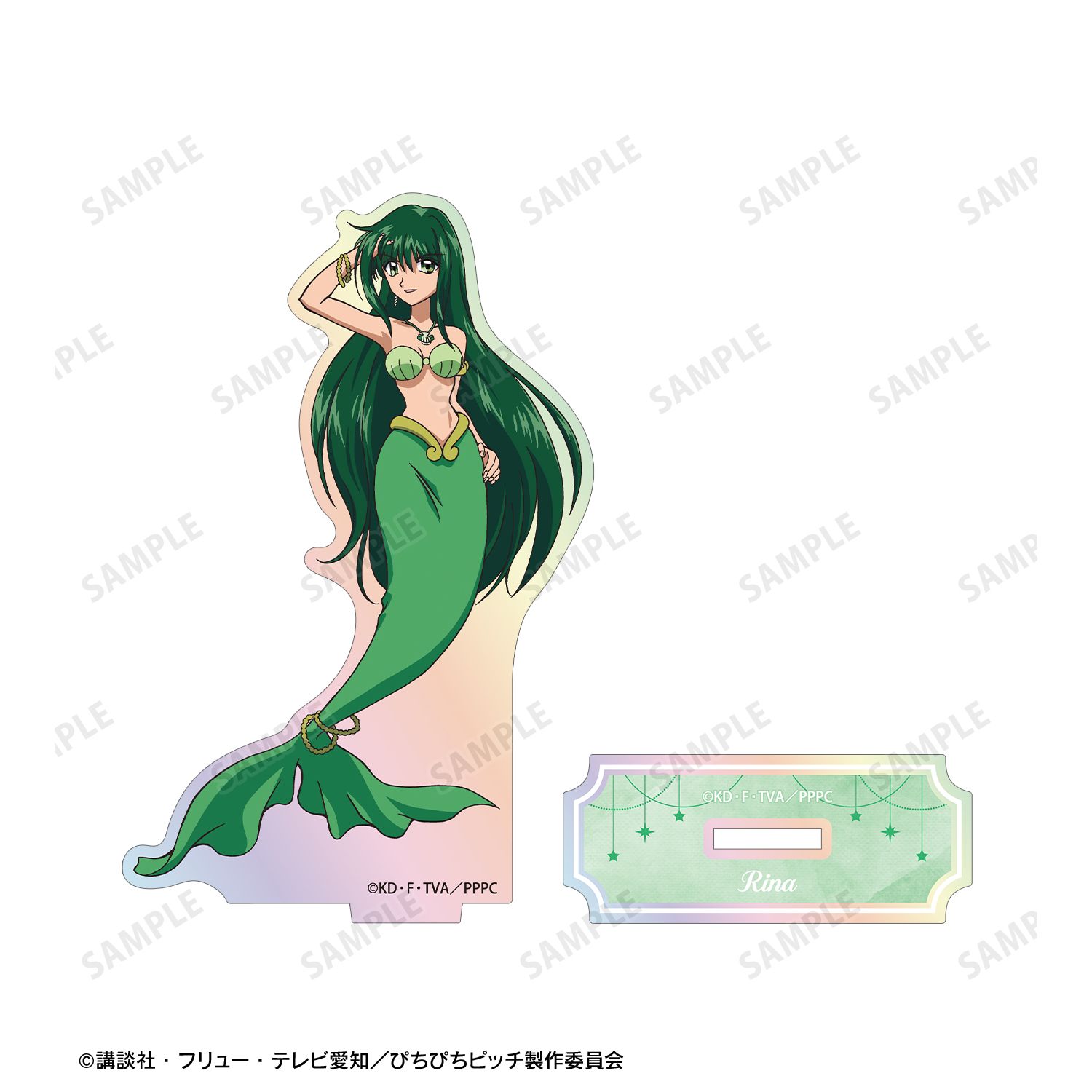 アニメ「ぴちぴちピッチ」 リナ オーロラアクリルスタンド Image 3 | AniSmile
