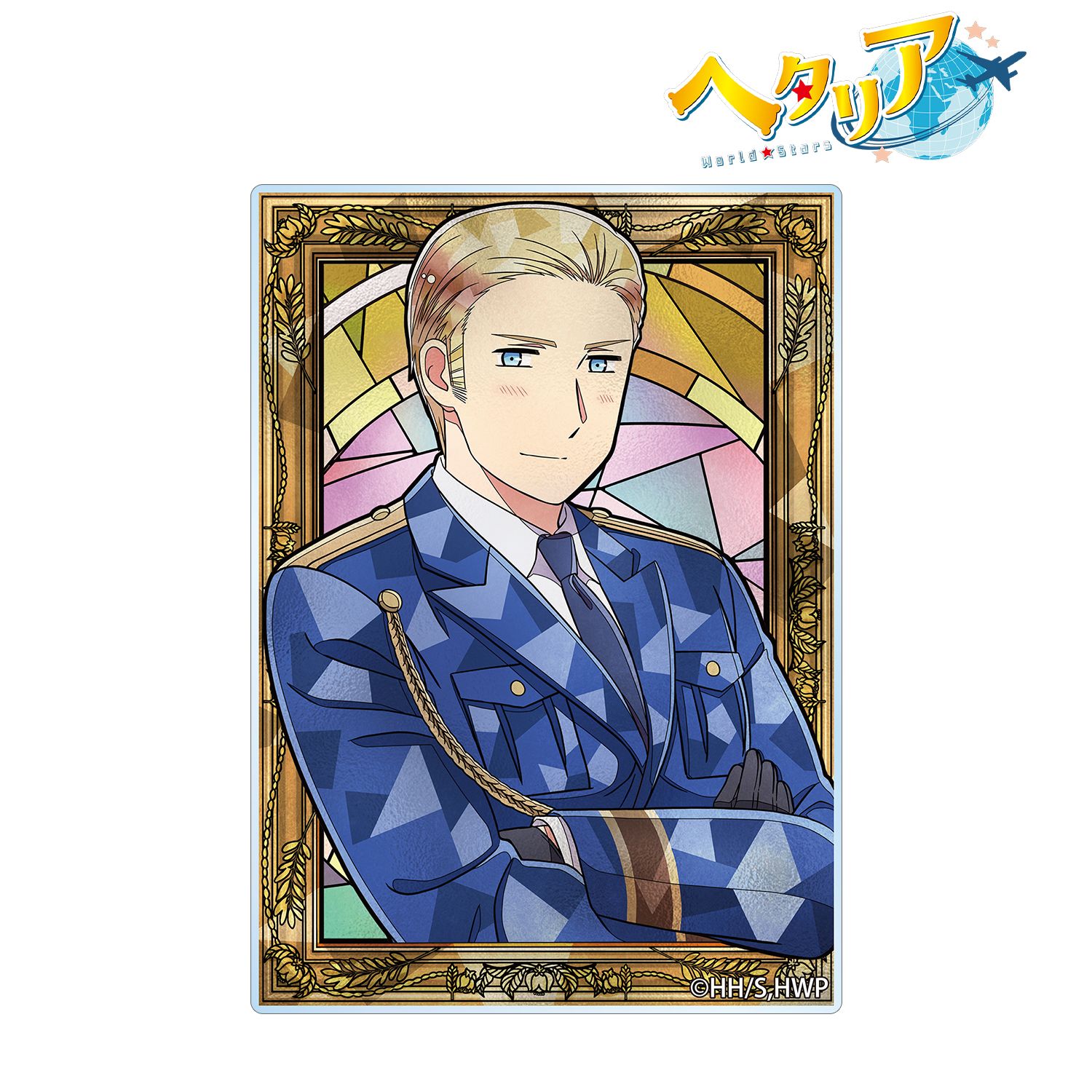 アニメ「ヘタリア World★Stars」 ドイツ Aure Glass アクリルカード 画像 2 | AniSmile