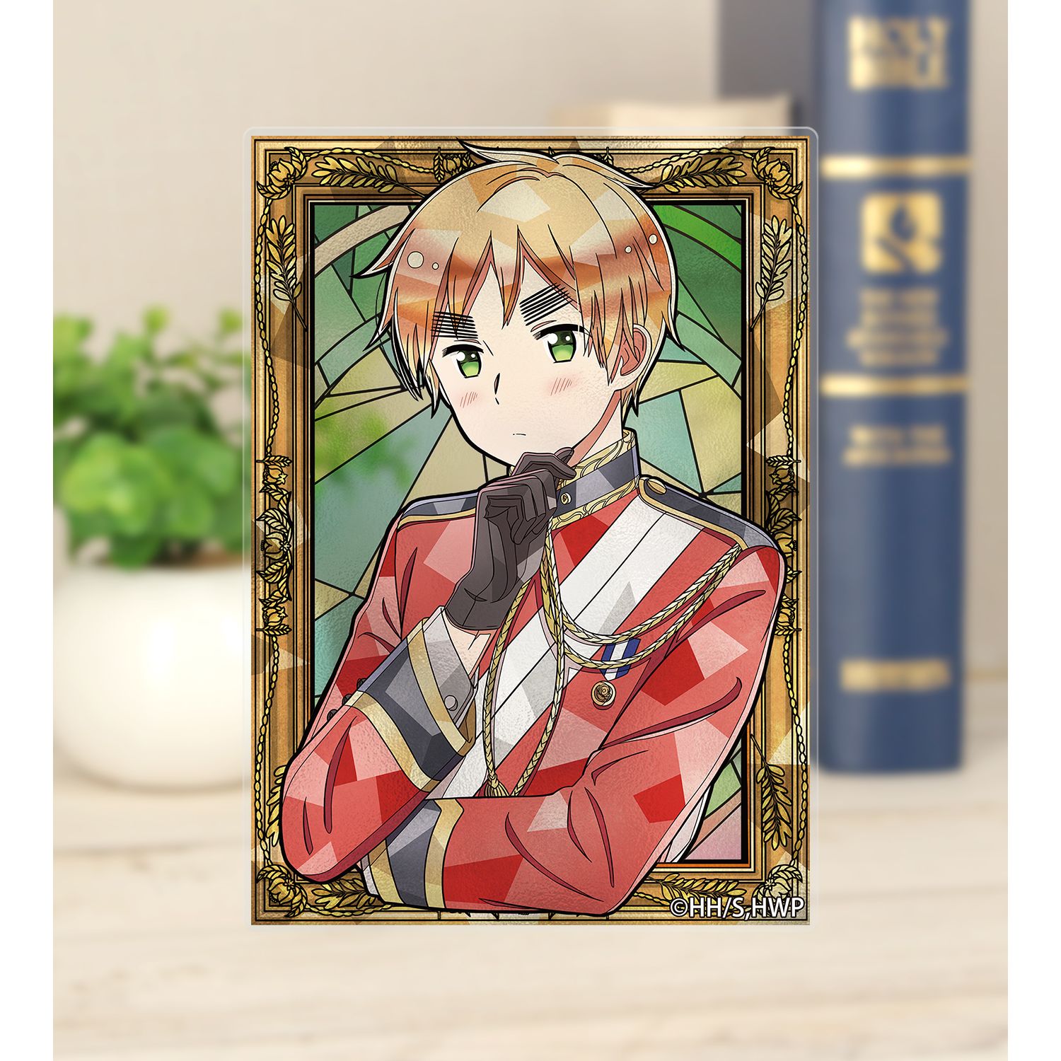 アニメ「ヘタリア World★Stars」 イギリス Aure Glass アクリルカード 画像 2 | AniSmile