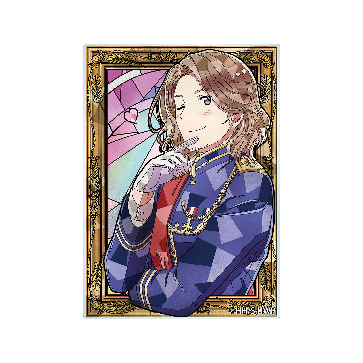 アニメ「ヘタリア World★Stars」 フランス Aure Glass アクリルカード - 公式商品画像 | AniSmile
