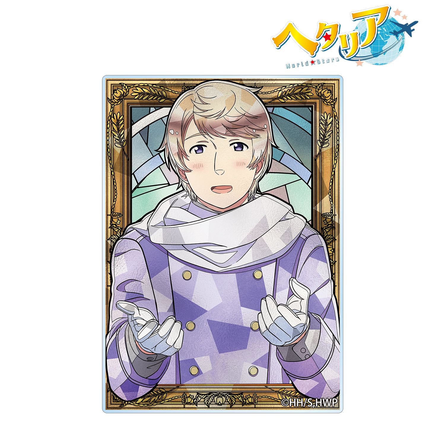 アニメ「ヘタリア World★Stars」 ロシア Aure Glass アクリルカード 画像 2 | AniSmile
