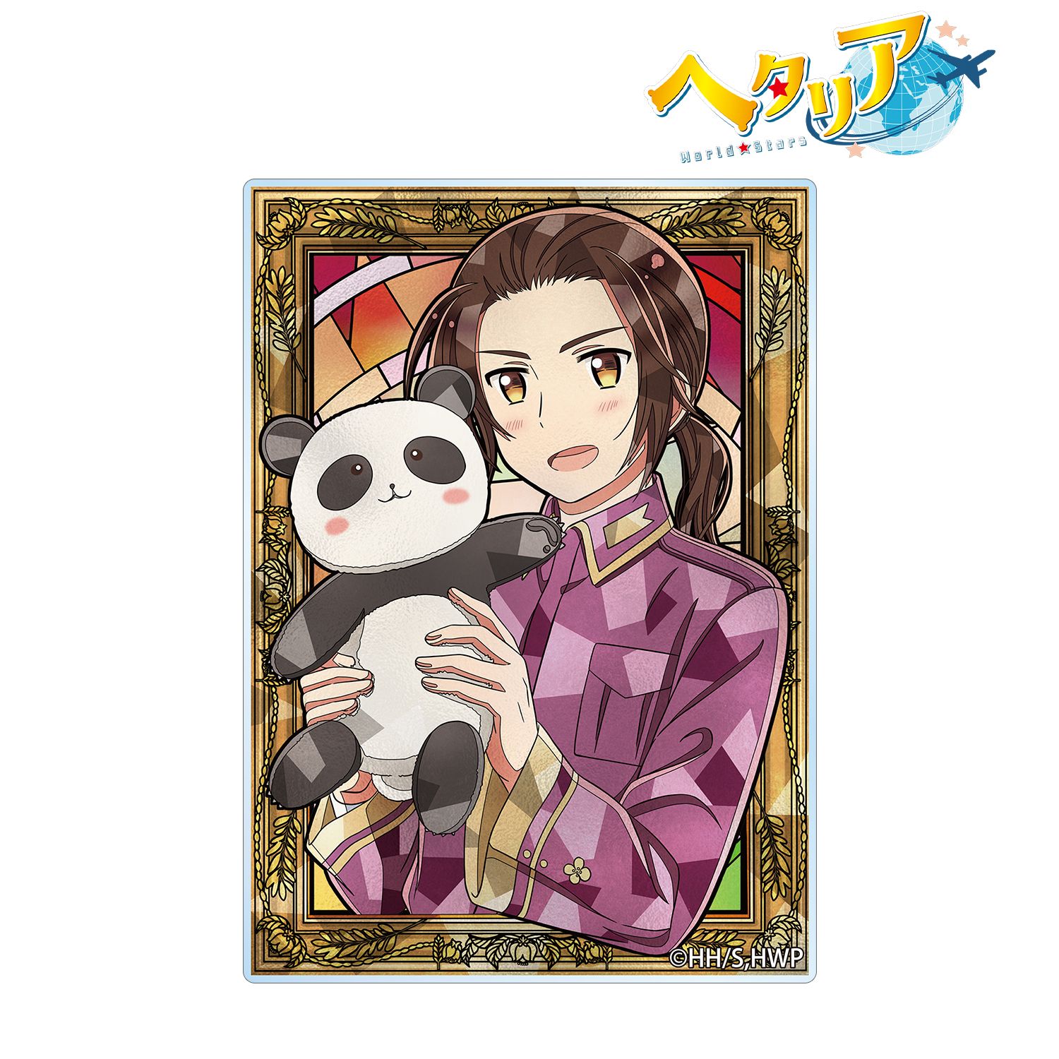 アニメ「ヘタリア World★Stars」 中国 Aure Glass アクリルカード 画像 2 | AniSmile