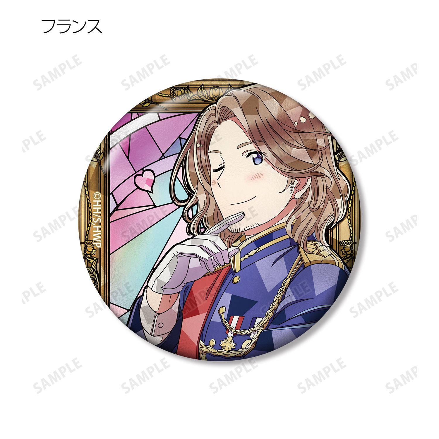 アニメ「ヘタリア World★Stars」 トレーディング Aure Glass 缶バッジ(単位/単品) 画像 6 | AniSmile
