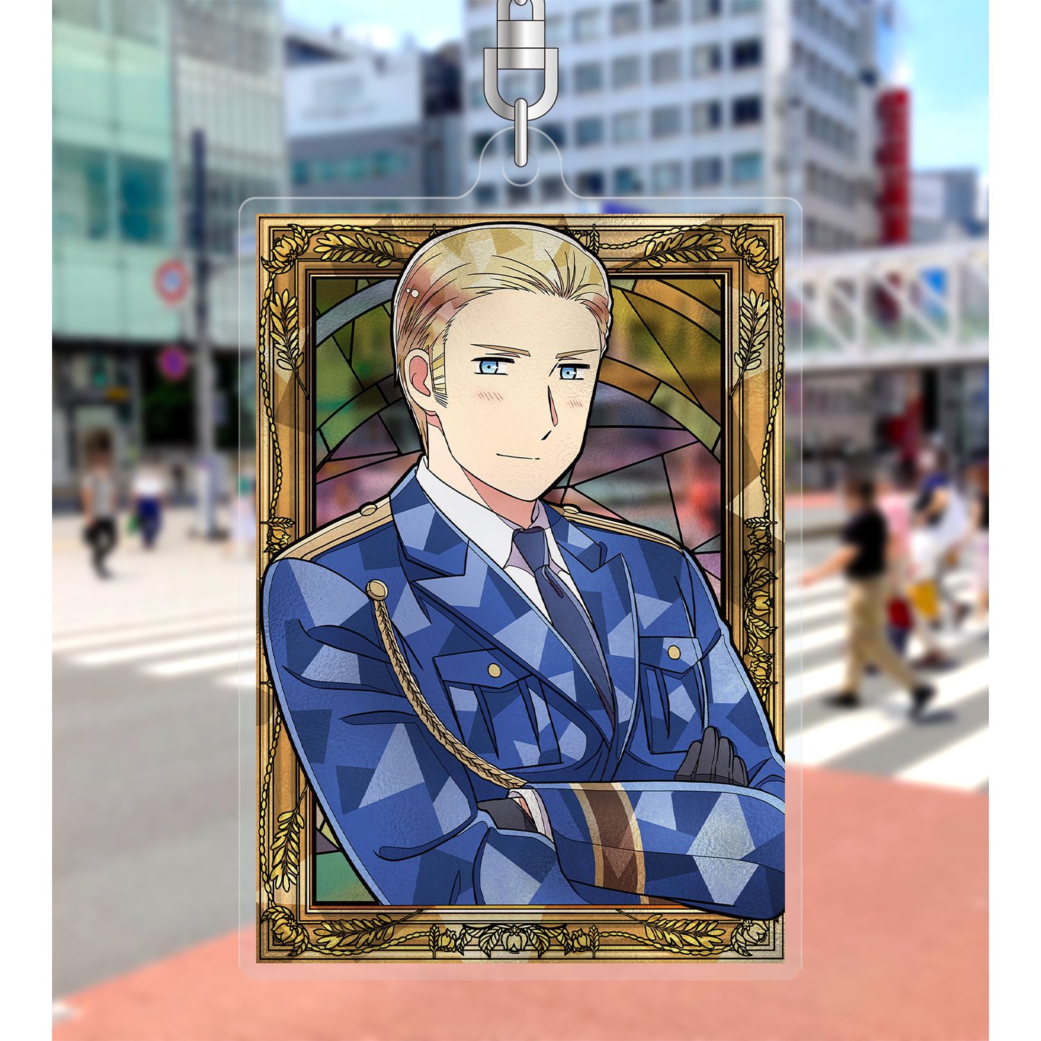 アニメ「ヘタリア World★Stars」 ドイツ Aure Glass アクリルキーホルダー 画像 3 | AniSmile