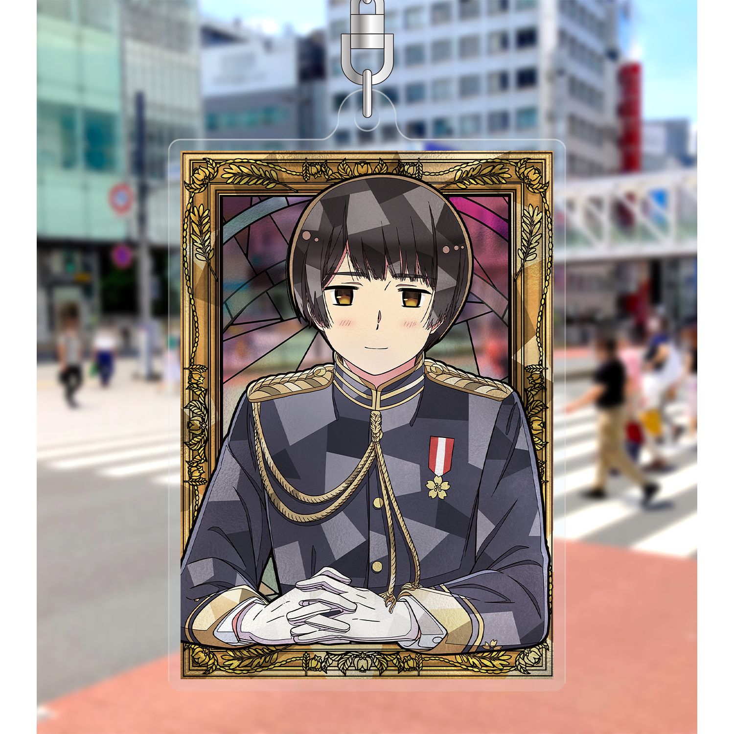 アニメ「ヘタリア World★Stars」 日本 Aure Glass アクリルキーホルダー 画像 3 | AniSmile