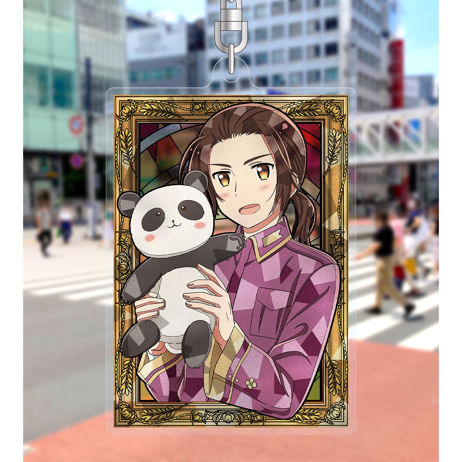 アニメ「ヘタリア World★Stars」 中国 Aure Glass アクリルキーホルダー 画像 3 | AniSmile
