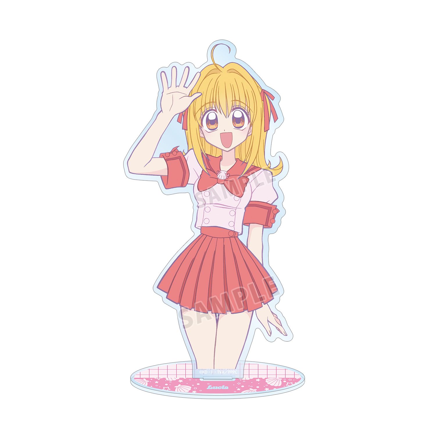 アニメ「ぴちぴちピッチ」 七海 るちあ BIGアクリルスタンド vol.3 - AniSmile
