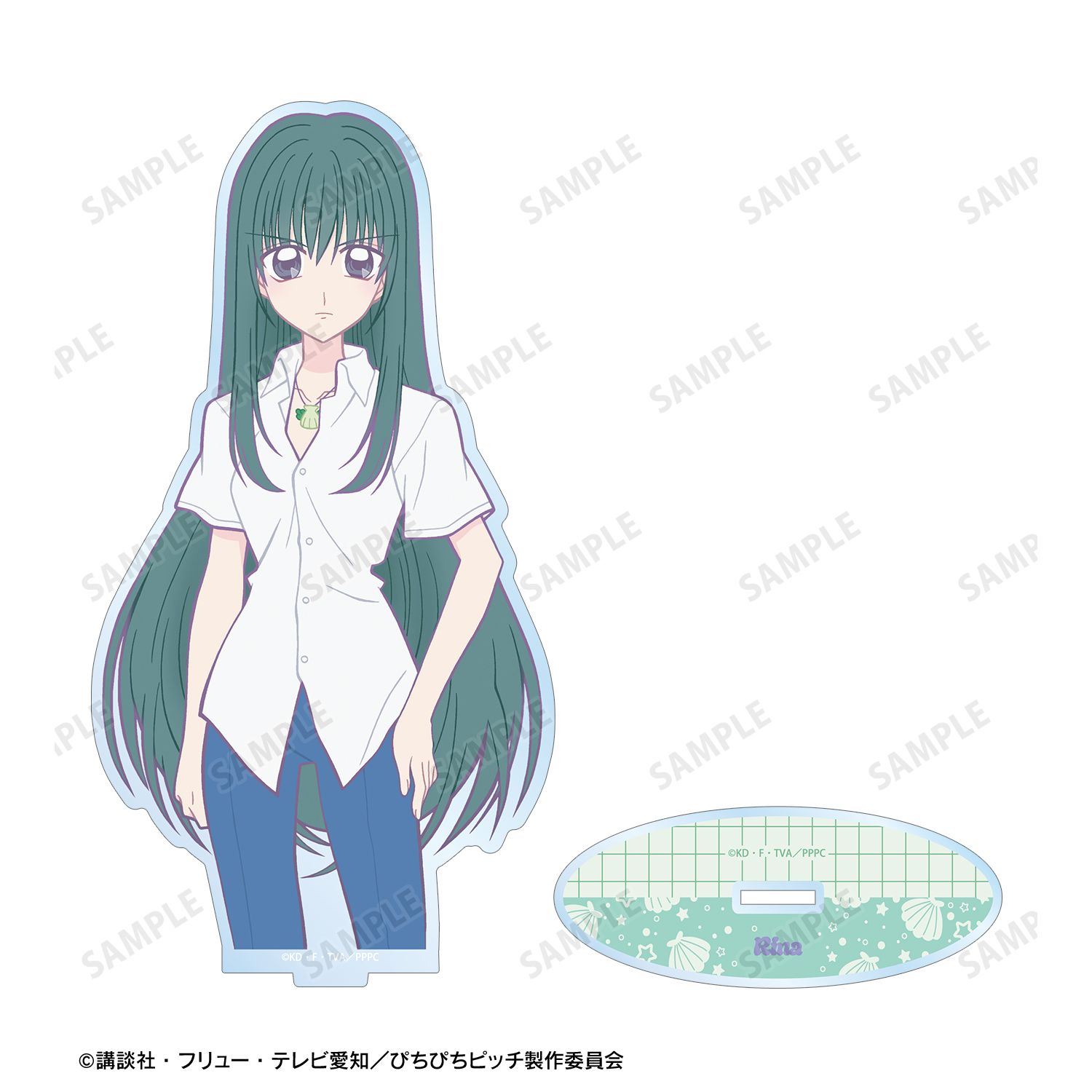 アニメ「ぴちぴちピッチ」 洞院 リナ BIGアクリルスタンド vol.3 Image 3 | AniSmile