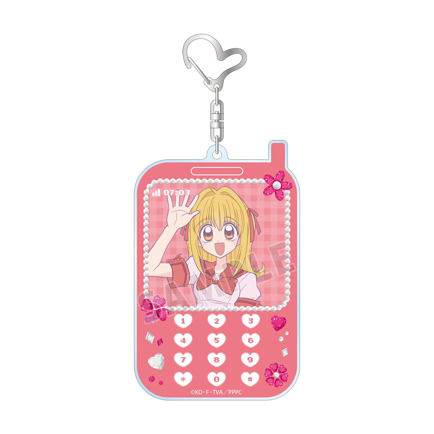 アニメ「ぴちぴちピッチ」 七海 るちあ BIGアクリルキーホルダー - AniSmile