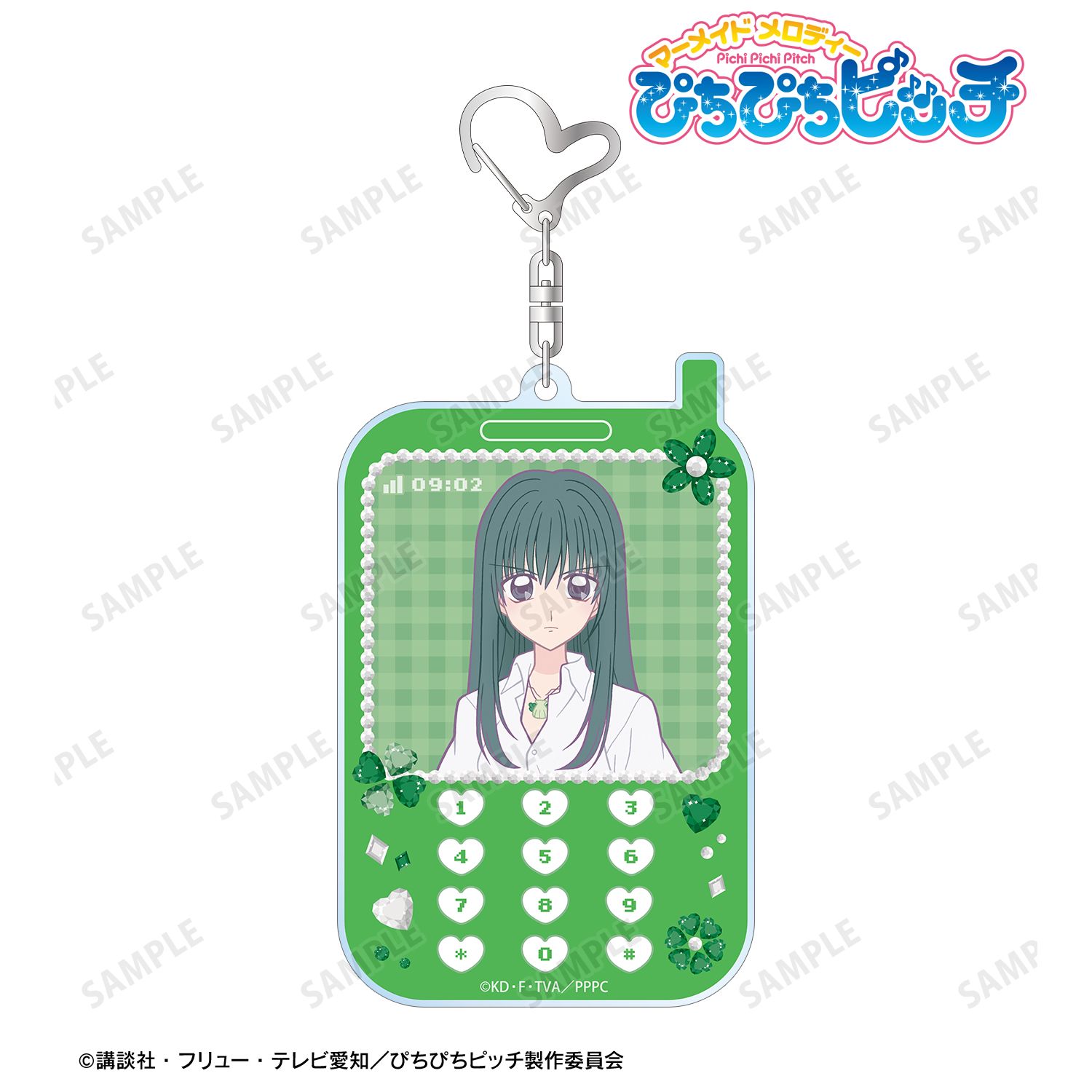 アニメ「ぴちぴちピッチ」 洞院 リナ BIGアクリルキーホルダー Image 2 | AniSmile