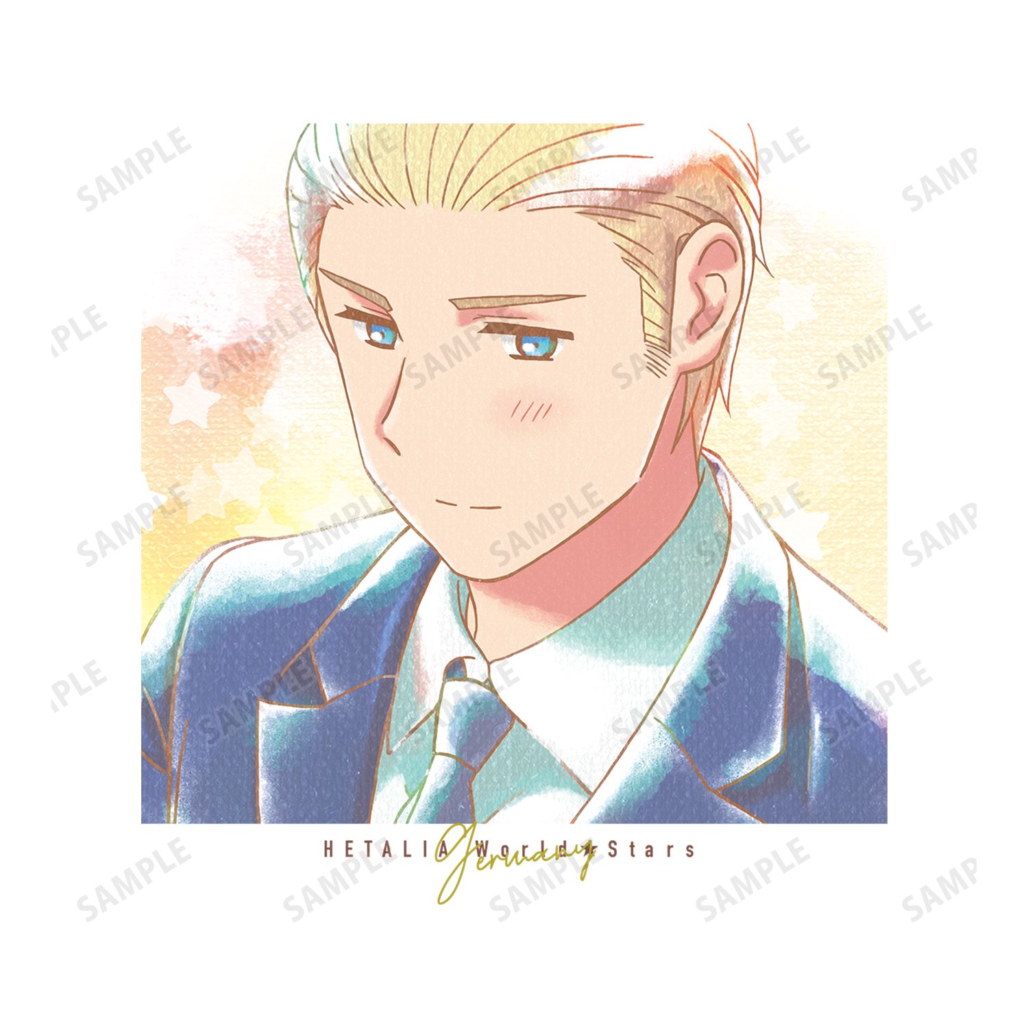 アニメ「ヘタリア World★Stars」 ドイツ Ani-Art aqua label BIGシルエットTシャツユニセックス(サイズ/L) 画像 5 | AniSmile
