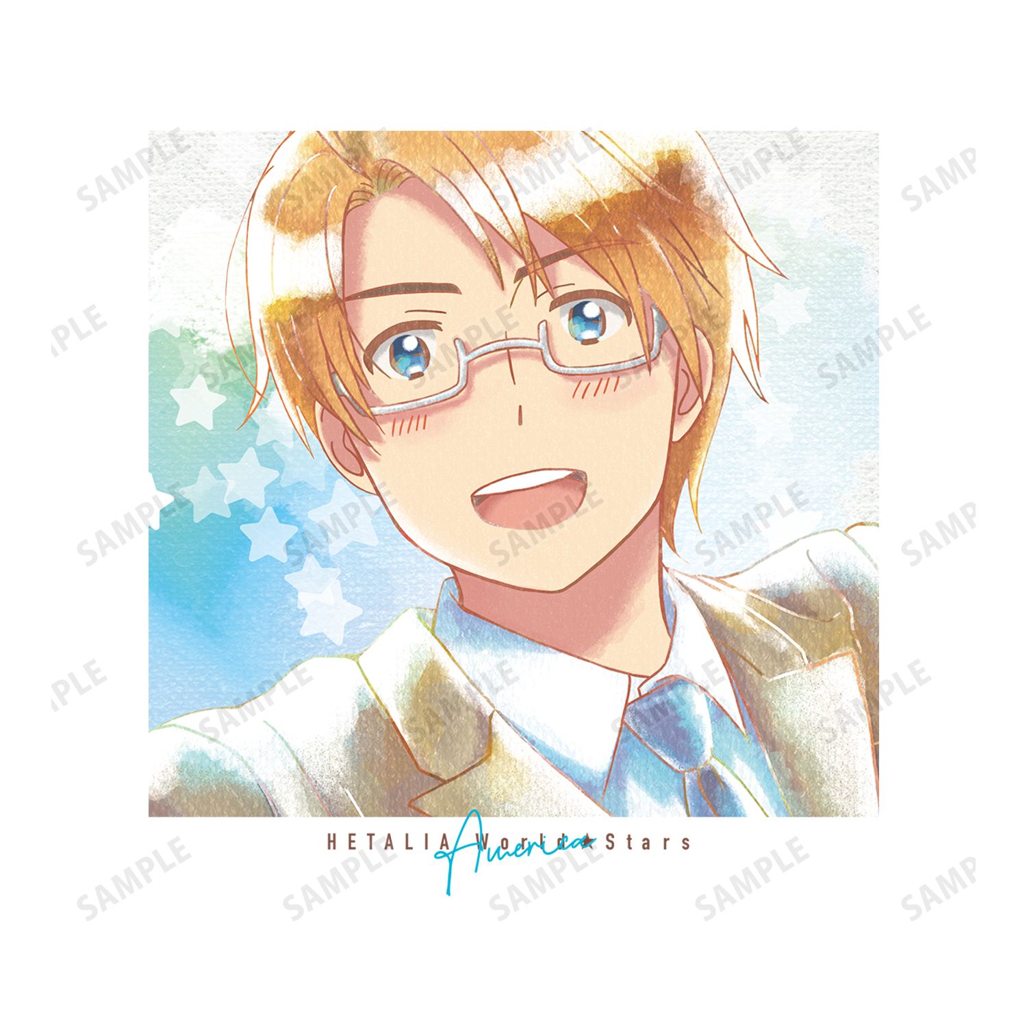 アニメ「ヘタリア World★Stars」 アメリカ Ani-Art aqua label BIGシルエットTシャツユニセックス(サイズ/M) 画像 3 | AniSmile