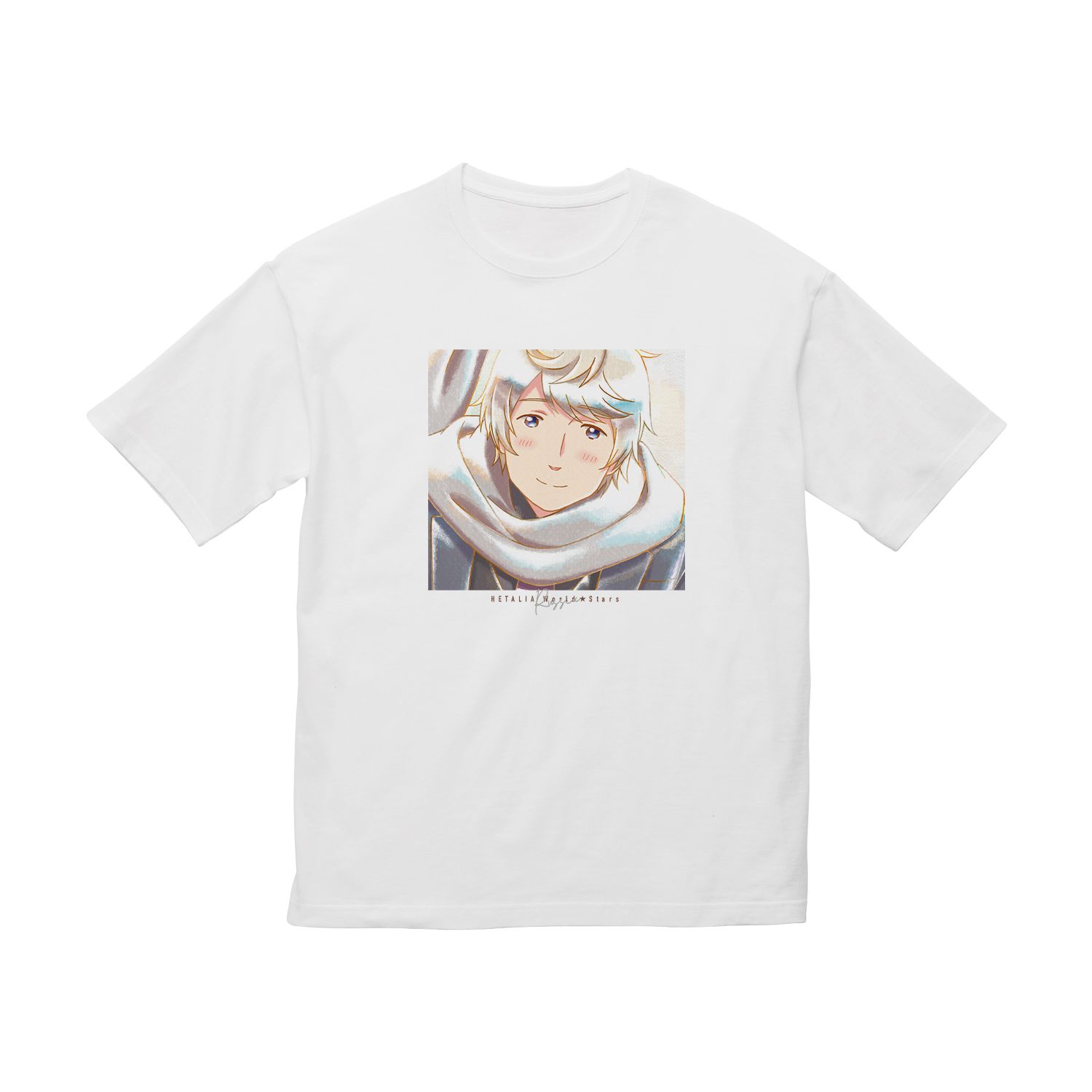アニメ「ヘタリア World★Stars」 ロシア Ani-Art aqua label BIGシルエットTシャツユニセックス(サイズ/M) - 公式商品画像 | AniSmile