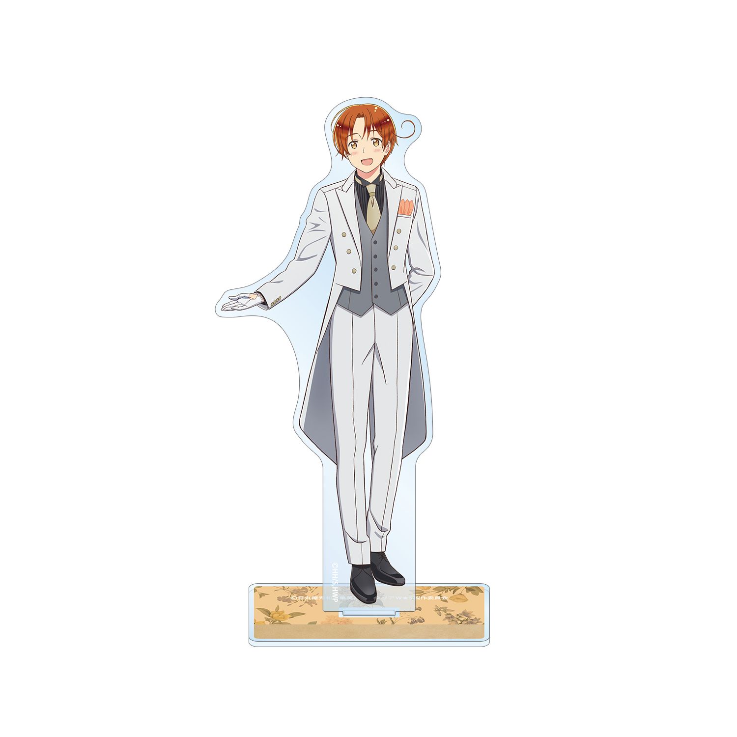 アニメ「ヘタリア World★Stars」 描き下ろしイラスト イタリア 執事ver. BIGアクリルスタンド - official product image | AniSmile