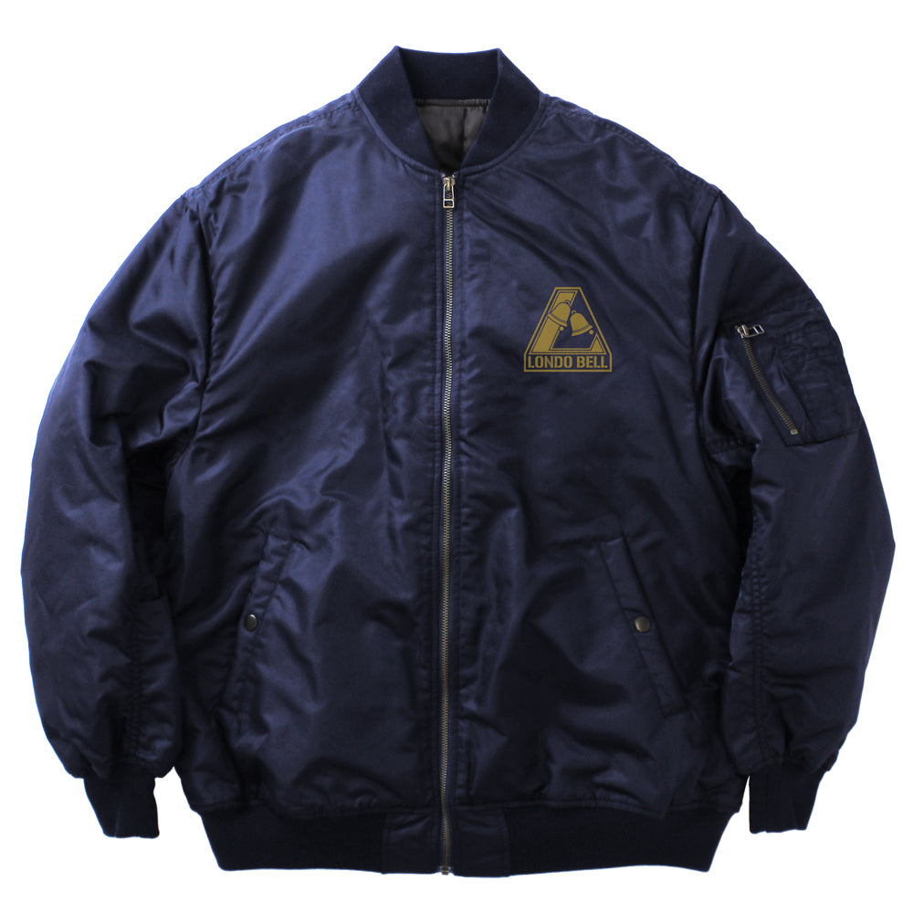 機動戦士ガンダムUC(ユニコーン) ロンドベル MA-1ジャケット/NAVY-M 图片 2 | AniSmile
