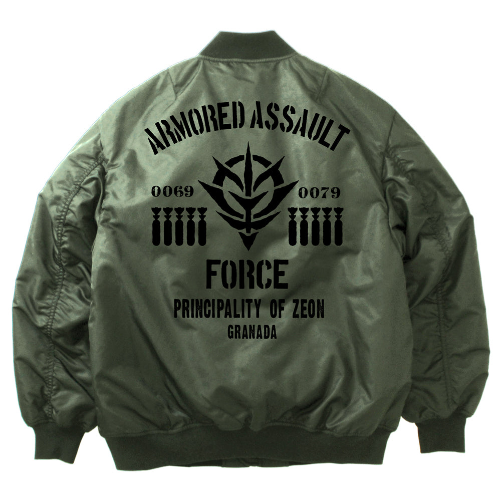 機動戦士ガンダム ジオン突撃機動軍 MA-1ジャケット/MOSS-M - AniSmile