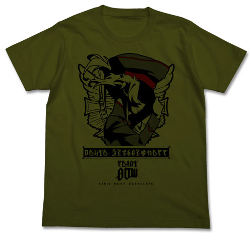幼女戦記 ターニャ・デグレチャフ ポートレートTシャツ/MOSS-S - AniSmile