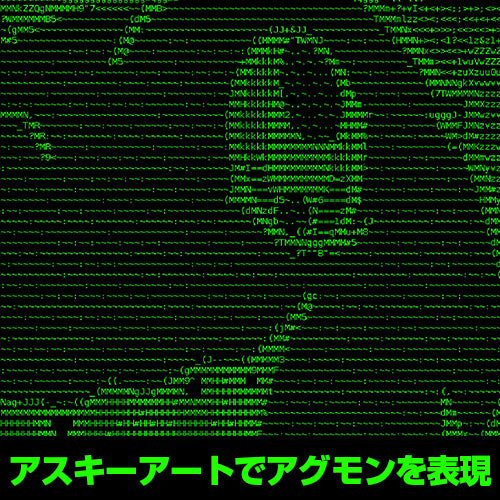 デジモンアドベンチャー: アグモン デジタルグラフィック Tシャツ/BLACK-S Image 2 | AniSmile