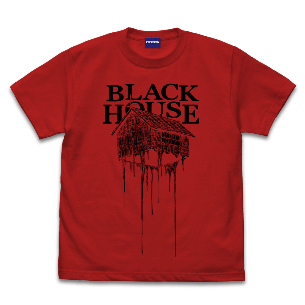 ドロヘドロ(原作版) 黒い家 Tシャツ/RED-S Image 2 | AniSmile