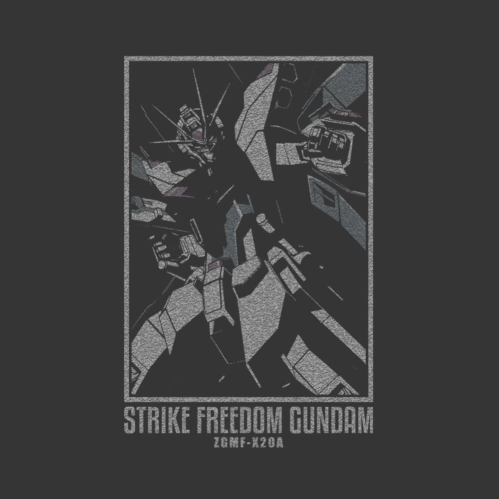 機動戦士ガンダムSEED DESTINY ストライクフリーダムガンダム Tシャツ/SUMI-S Image 2 | AniSmile