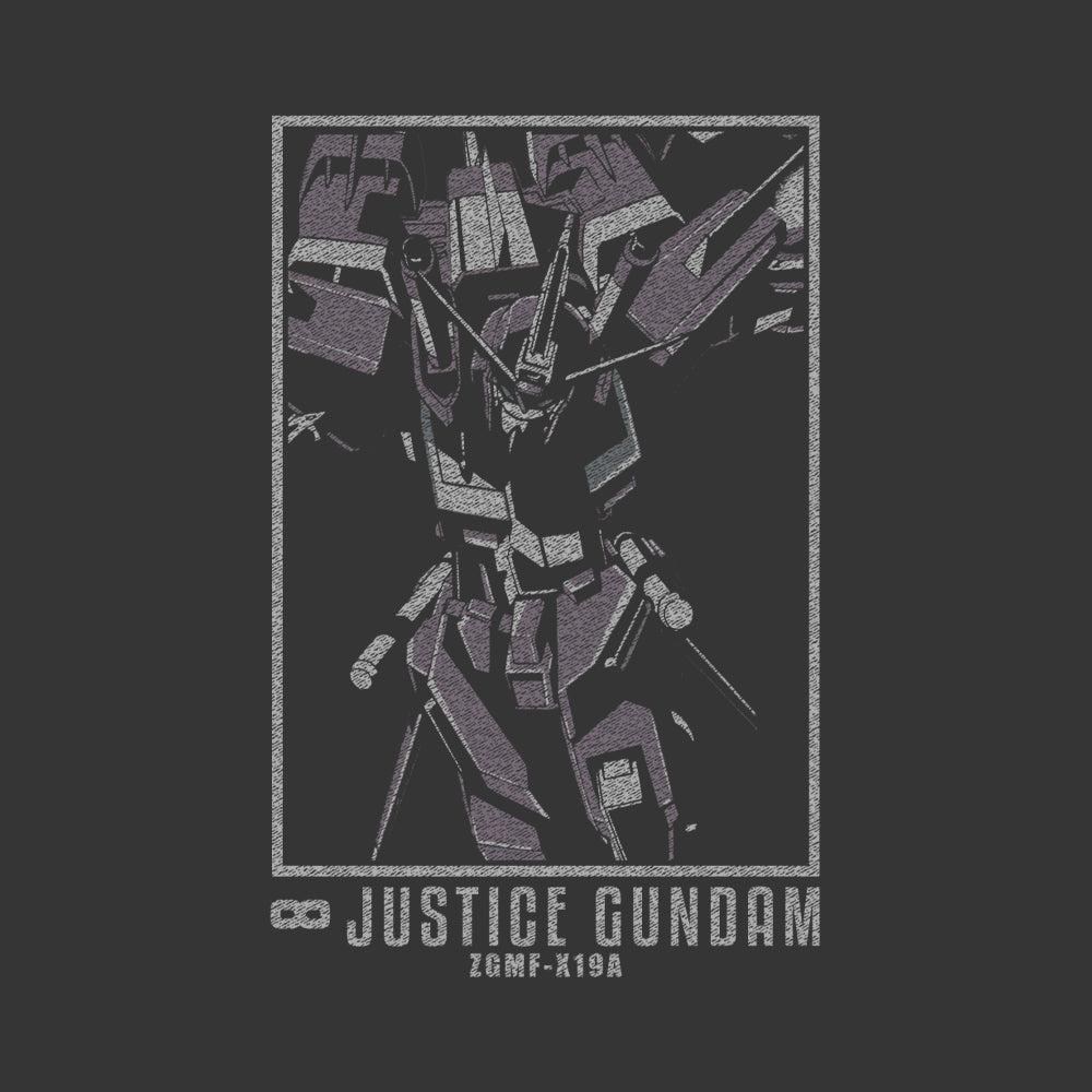 機動戦士ガンダムSEED DESTINY インフィニットジャスティスガンダム Tシャツ/SUMI-S 图片 2 | AniSmile
