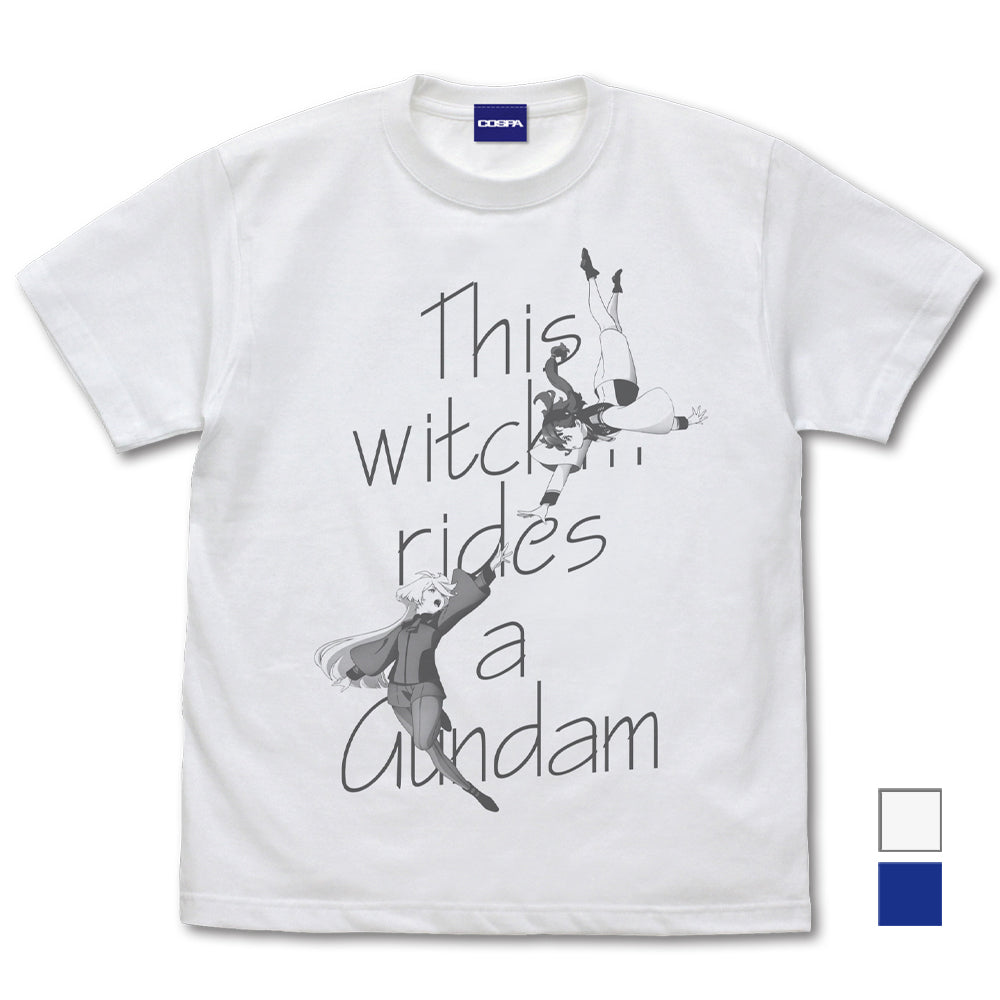 機動戦士ガンダム 水星の魔女 スレッタ&ミオリネ Tシャツ/WHITE-S - AniSmile
