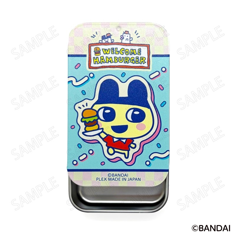 たまごっち ウェルカムバーガー スライド缶ケース <A:まめっち> - AniSmile