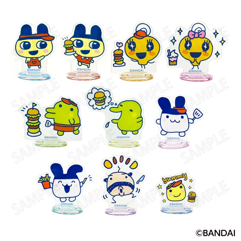 たまごっち ウェルカムバーガー ミニアクリルスタンド - 官方商品图片 | AniSmile