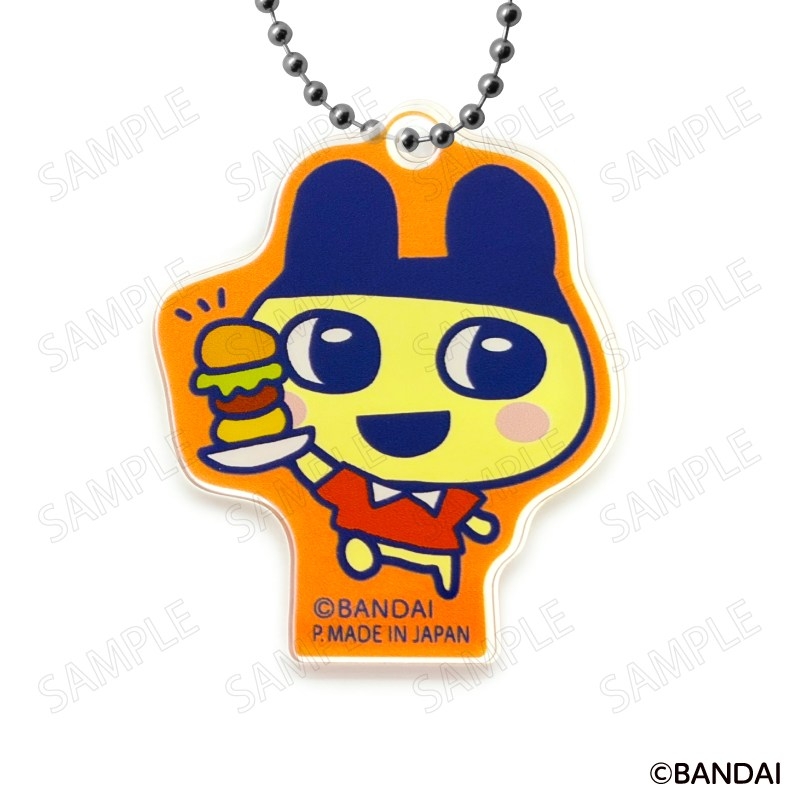 たまごっち ウェルカムバーガー アクリルキーホルダー Image 3 | AniSmile