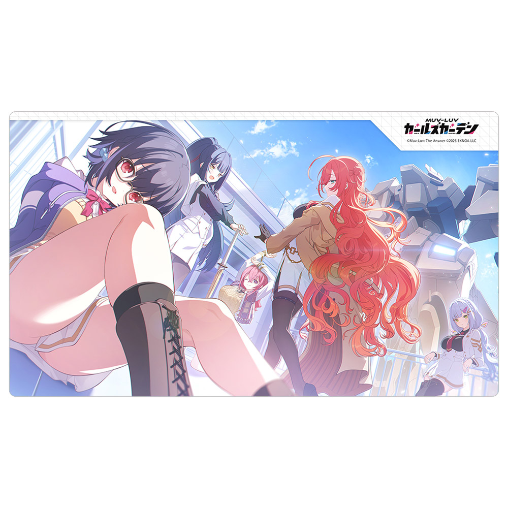 [マブラヴ ガールズガーデン]ラバーマット(Colorful Bouquet) - AniSmile