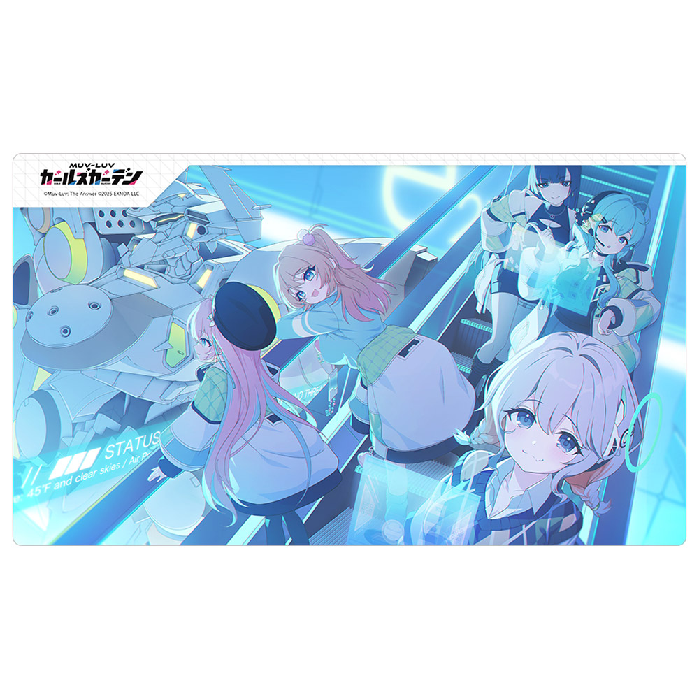 [マブラヴ ガールズガーデン]ラバーマット(Treble Quintet) - AniSmile