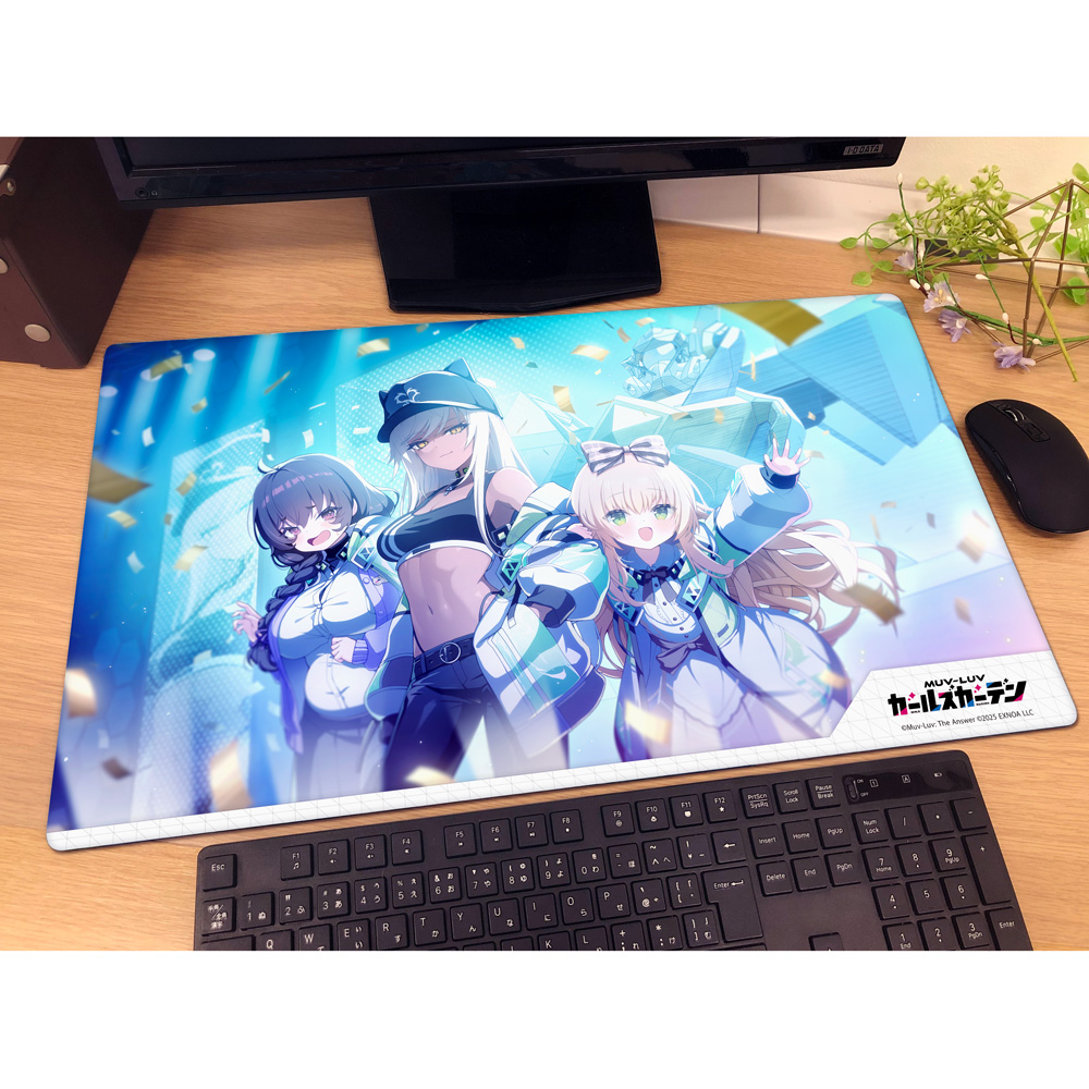 [マブラヴ ガールズガーデン]ラバーマット(Trinity Jewel) Image 2 | AniSmile
