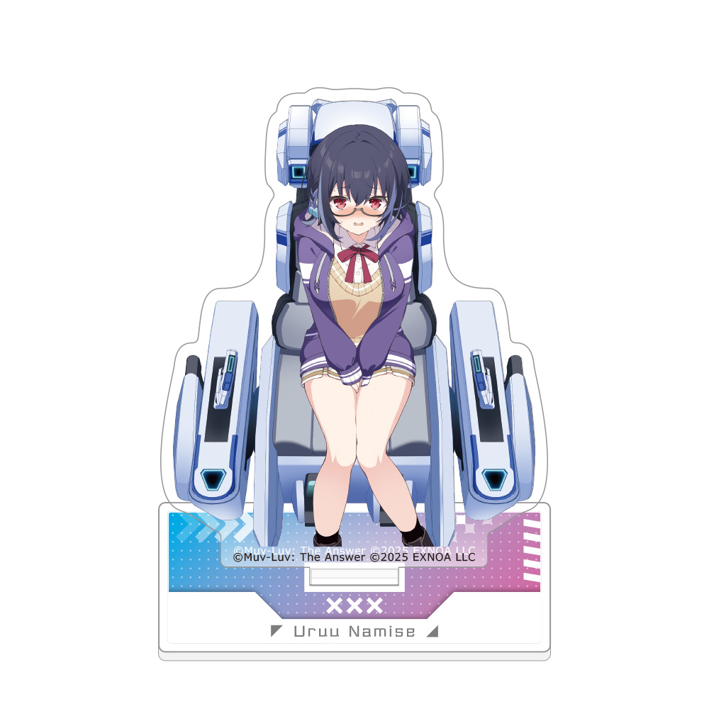 [マブラヴ ガールズガーデン]アクリルスタンド(【臆病な褒められたがり少女】波瀬うるう) Image 2 | AniSmile