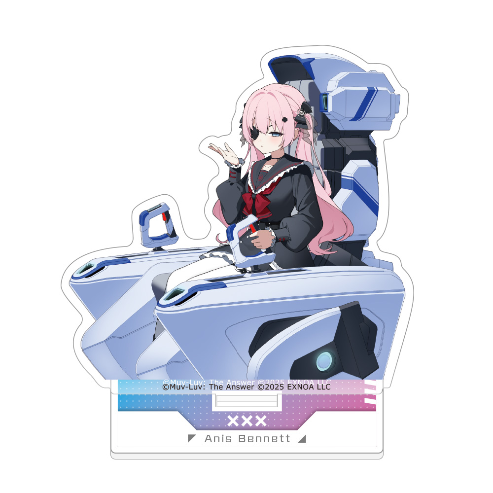 [マブラヴ ガールズガーデン]アクリルスタンド(【愛を求めるトラブルメーカー】アニス・ベネット) Image 2 | AniSmile