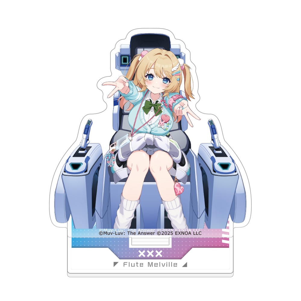 [マブラヴ ガールズガーデン]アクリルスタンド(【ギャルインフルエンサー】フルート・メルヴィル) 图片 2 | AniSmile