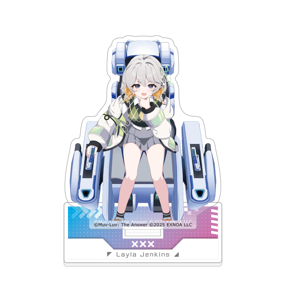 [マブラヴ ガールズガーデン]アクリルスタンド(【戦うアントレプレナー】レイラ・ジェンキンス) Image 2 | AniSmile