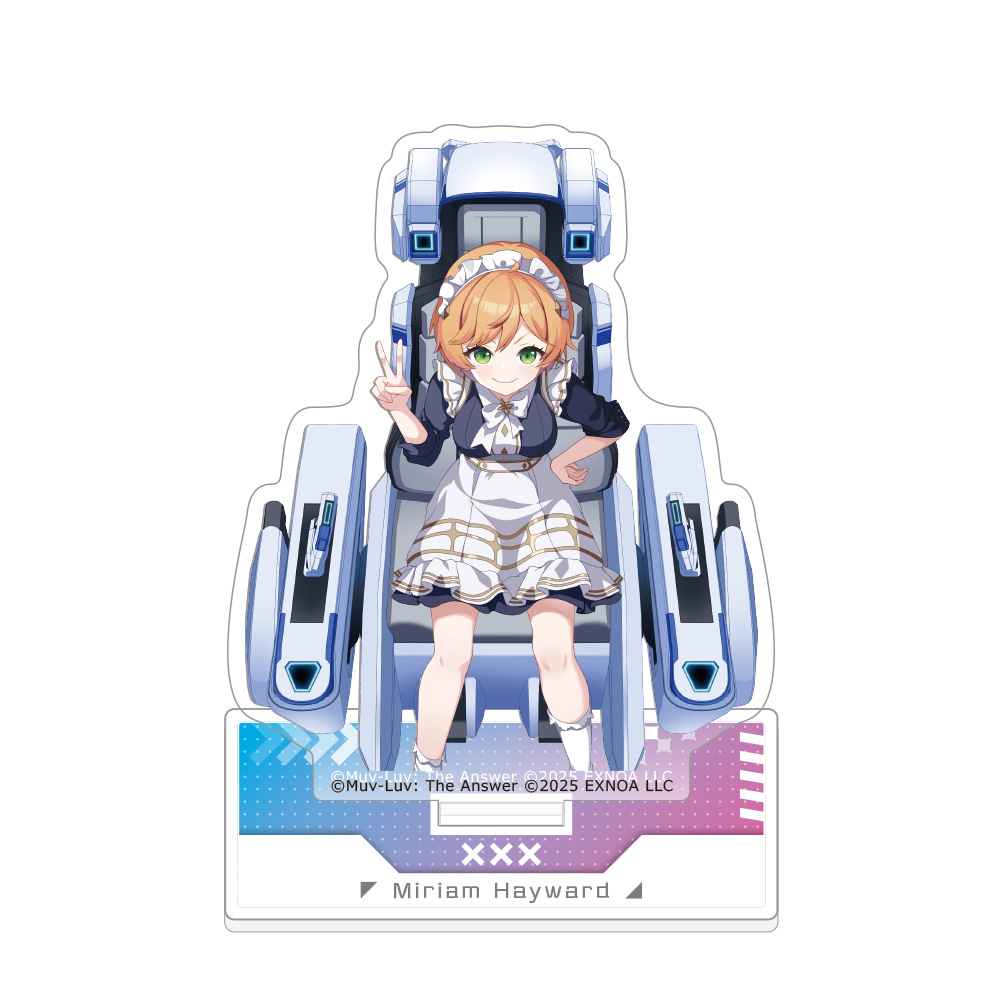 [マブラヴ ガールズガーデン]アクリルスタンド(【腕白メイド娘】ミリアム・ヘイワード) 图片 2 | AniSmile