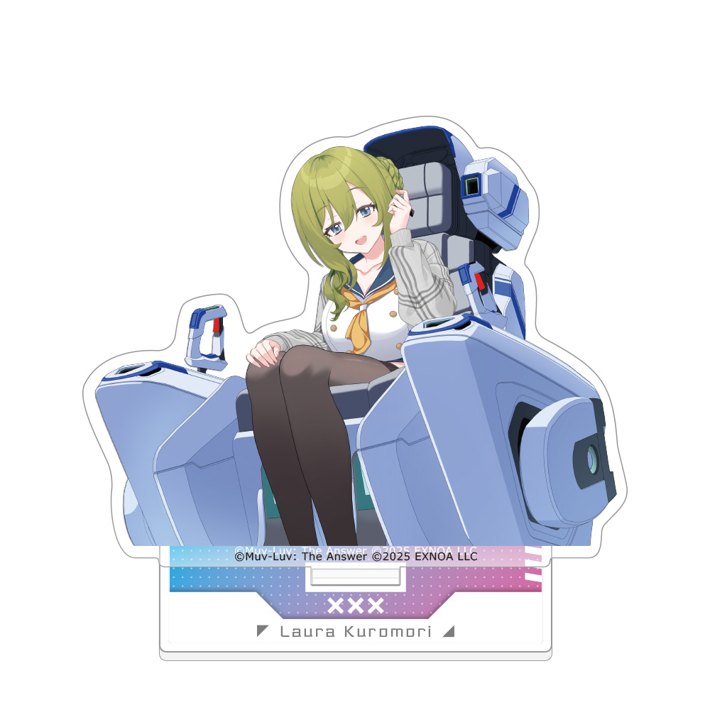 [マブラヴ ガールズガーデン]アクリルスタンド(【プレクラス-Aのお姉さん】黒森ラウラ) Image 2 | AniSmile