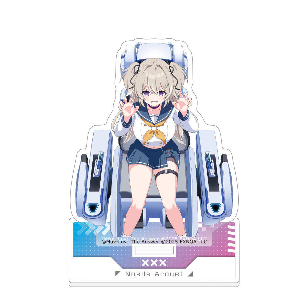 [マブラヴ ガールズガーデン]アクリルスタンド(【制御不能の破壊者】ノエル・アルエ) 图片 2 | AniSmile