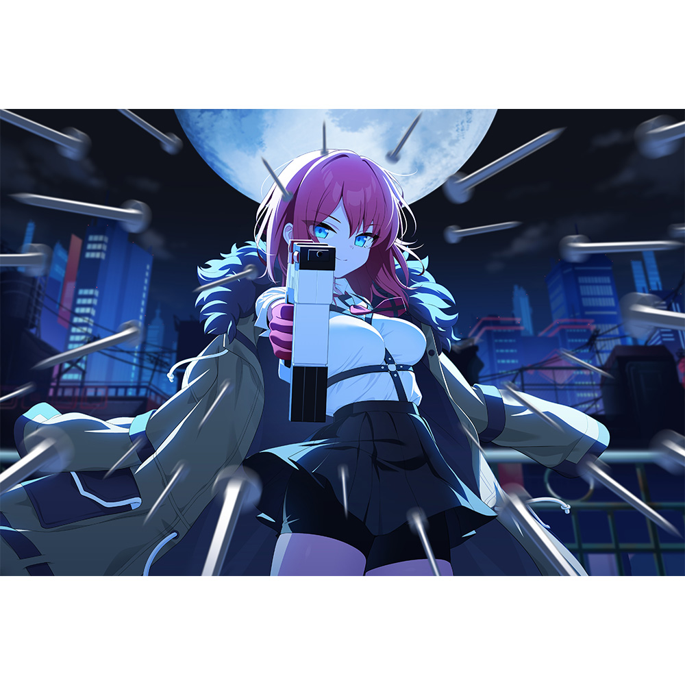 [マブラヴ ガールズガーデン]まくらカバー(【緋色の一匹狼】榊野ヒイロ) Image 3 | AniSmile